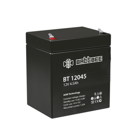 Аккумулятор ОПС 12В 4.5А.ч Battbee Delta BT 12045