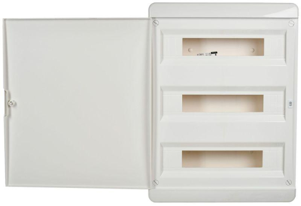 Корпус пластиковый ЩРН-П-54 IP41 бел. дверь TEKFOR IEK TF5-KP13-N-54-41-K01-K01