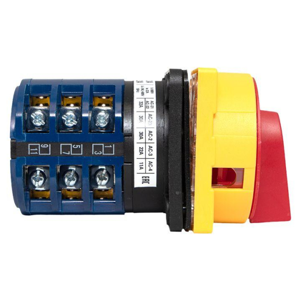Переключатель кулачковый ПК-1-23 32А 3п "1-0-2" с блокировкой IP65 PROxima EKF pk-1-23-32-a65